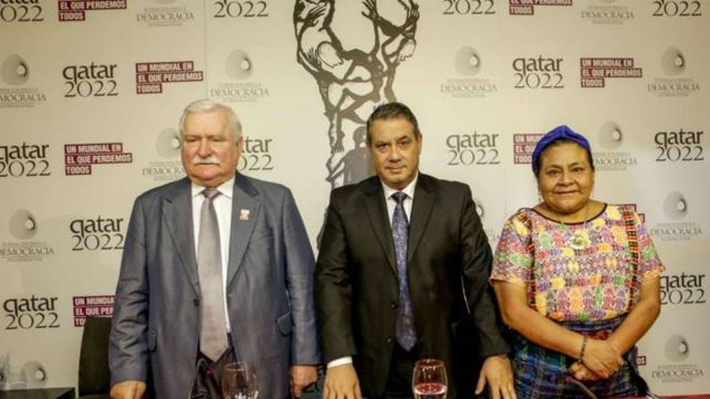 El polaco Premio Nobel Lech Walesa