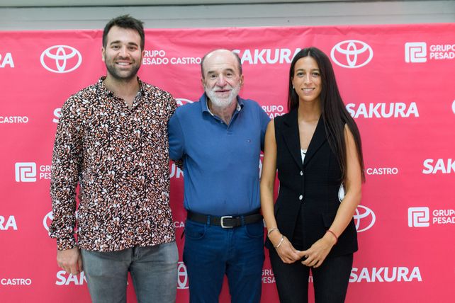 Rodrigo, Marcelo y María Emilia Pesado Castro.  