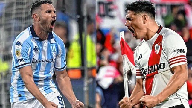 Racing y River chocan este jueves por los cuartos de final de la Copa Argentina.