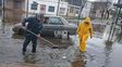 Domingo pasado por agua en Santa Fe y con doble alerta por tormentas y lluvias fuertes
