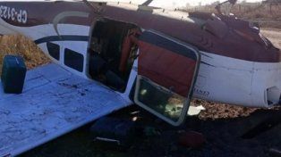 Chaco: una avioneta cayó con más de 300 kilos de cocaína