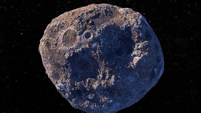 Se cree la roca espacial estaría compuesta de metales preciosos.