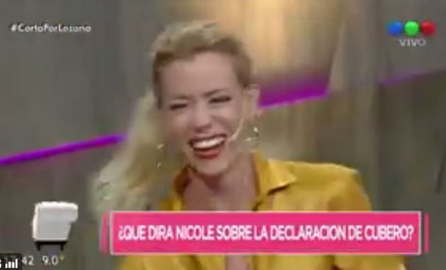 Él tiene sexo y yo no, respondió Nicole respecto a la confesión íntima de Poroto