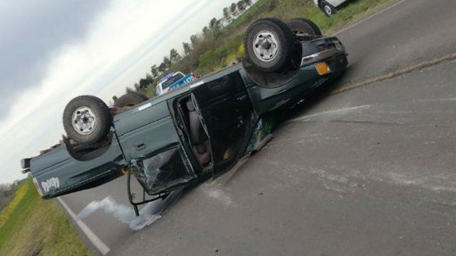 El siniestro vial ocurrió en la Ruta 20