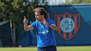 Rubén Darío Insúa, entrenador de San Lorenzo, que hoy visita a Newells Old Boys.
