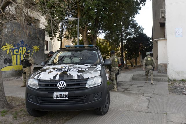 Una serie de allanamientos haciendo foco en pesos pesados de la zona sur