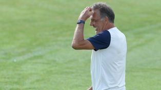 Miguel Angel Russo no quedó para nada conforma con lo que vio en Lanús y piensa de qué manera mejorar al equipo.