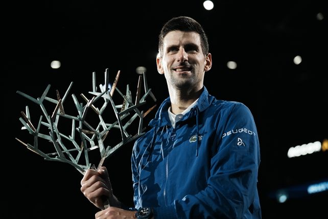 Djokovic ganó por sexta vez el Masters de París
