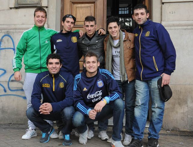 Angelito Di María invitó a sus amigos de la infancia a viajar a la final del Mundial