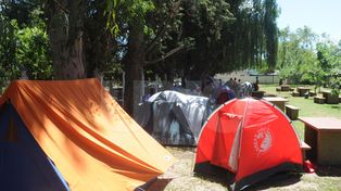 La carpa, una opción económica que permite el relax al aire libre