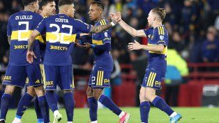 Lo dio vuelta: Boca Juniors gana bien por la ida de los octavos de la Copa Sudamericana
