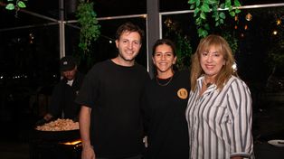 Francisco Moreschi, Antonella Bonacorso y Claudia Filippini