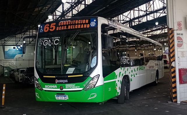 El colectivo de la l&iacute;nea 65 pas&oacute; con &eacute;xito las pruebas iniciales a GNC.