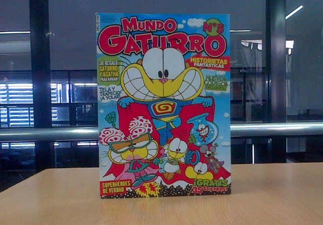 Este sábado pedí la revista de Mundo Gaturro con el UNO