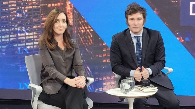 Milei confirmó en una entrevista televisiva que llevará a la diputada nacional Victoria Villarruel&nbsp;