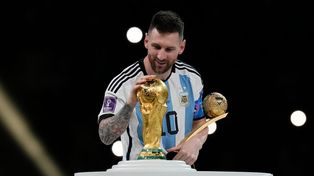 El rosarino Lionel Messi logró el título que le faltaba: la Copa del Mundo.&nbsp;