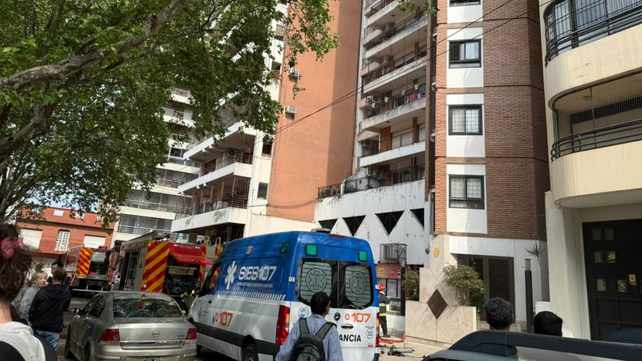 Foto del incendio. Crédito:&nbsp;@albertofurfari