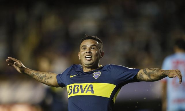 Recuperado. El colombiano Cardona dejó atrás un desgarro y reemplazará a Tévez en el conjunto Auriazul.&nbsp;