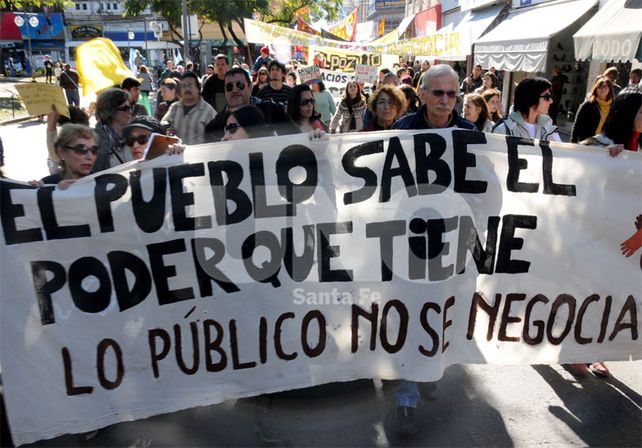 El 7 de julio de 2014 la Asamblea Ciudadana en Defensa de lo Público