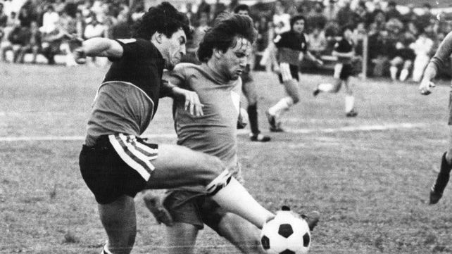 Robert en el torneo uruguayo en 1986.&nbsp;