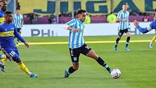 Matías Rojas trabajó de manera diferenciada en Racing
