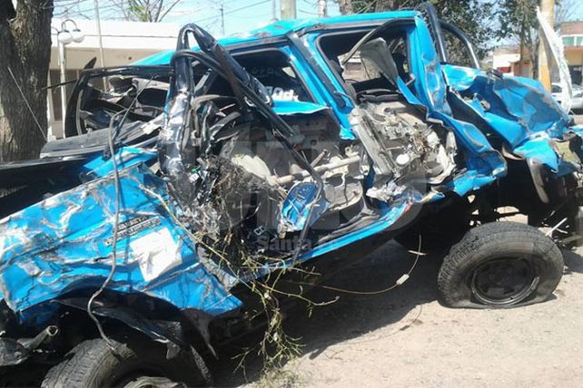 Un tren chocó un patrullero e hirió a cuatro policías de Infantería de Santa Fe