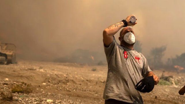 Grecia: se estrelló avión que combatía los incendios