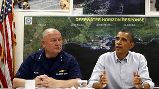 Obama compar&oacute; los efectos del derrame en el golfo de M&eacute;xico con el 11-S