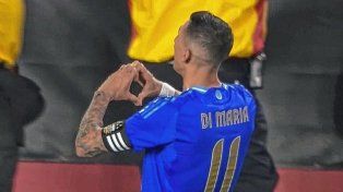Di María emblema de la Selección Argentina.