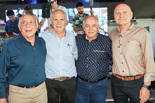 Domingo Mancini, Miguel Maugeri, Horacio Niccia y Antonio Cacciola