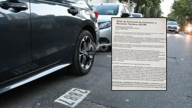 Vecinos de Candioti Sur presentaron más de 200 firmas en el municipio reclamando la exención del Seom.