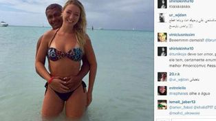Romario tiene una novia 30 años más joven que él
