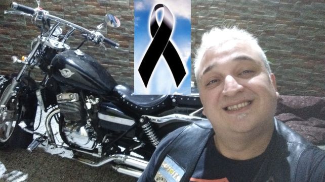 Juan Manuel Carita integraba la agrupación de motoqueros Arrieros. Fue asesinado de una puñalada en febrero de 2023.