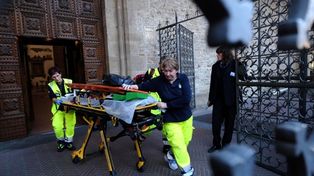 Un turista murió por la caída de mampostería en Florencia