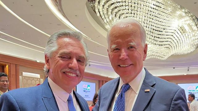 El presidente Alberto Fernández dialogó con Joe Biden sobre el FMI y Javier Milei.