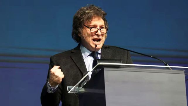 Milei dijo que el gobierno de Nicolás Maduro en Venezuela es una dictadura.