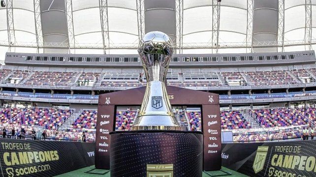 Rosario Central y River Plate definen el Trofeo de Campeones.