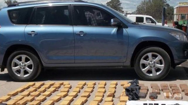 Febrero de 2014. Quevedo fue apresada en una ruta de Salta en un vehículo donde llevaba 80 kilos de cocaína.&nbsp;