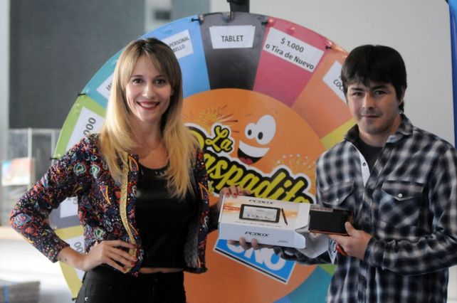 Se ganó una tablet con La Raspadita