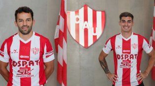 Gamba y Fascendini ya se calzaron la camiseta de Unión