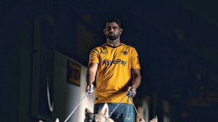 Wolverhampton presentó a Diego Costa junto a lobos.