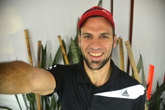 Muchi&nbsp;Sattler es un apasionado del fútbol y la bici. El año pasado se consagró campeón del mundo de BMX en Estados Unidos. Foto UNO Mateo Oviedo.&nbsp; &nbsp;