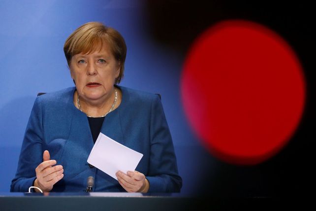 MEDIDAS. La canciller alemana Angela Merkel.