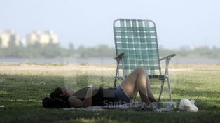 Una masa de aire caliente se acerca a Santa Fe y su zona