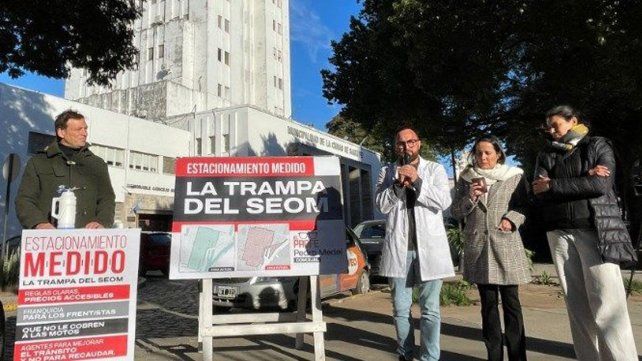 La presentación del proyecto de Medei: “Estacionamiento medido: la trampa del SEOM”