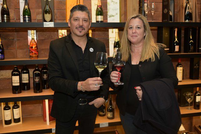 Chulo Duflos y Karina Pampalone
