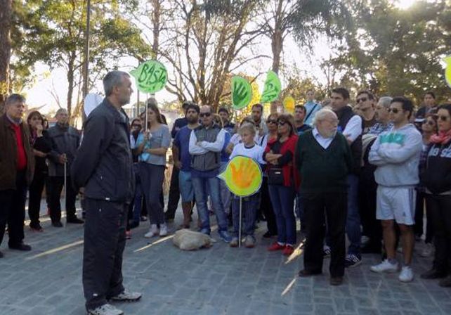 Soluciones. Los ciudadanos se unieron en reclamo de la problemática que afecta a todos por igual.