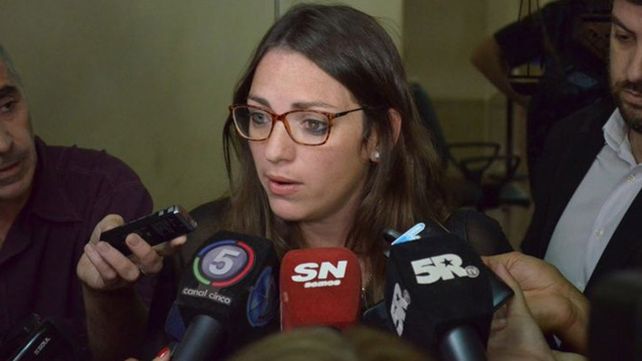 La fiscal Valeria Haurigot, de la Unidad de Investigación de balaceras.