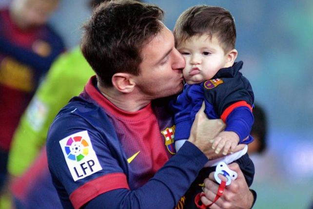 Thiago Messi ya tiene novia