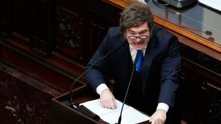 Javier Milei tuvo confrontación directa con la oposición